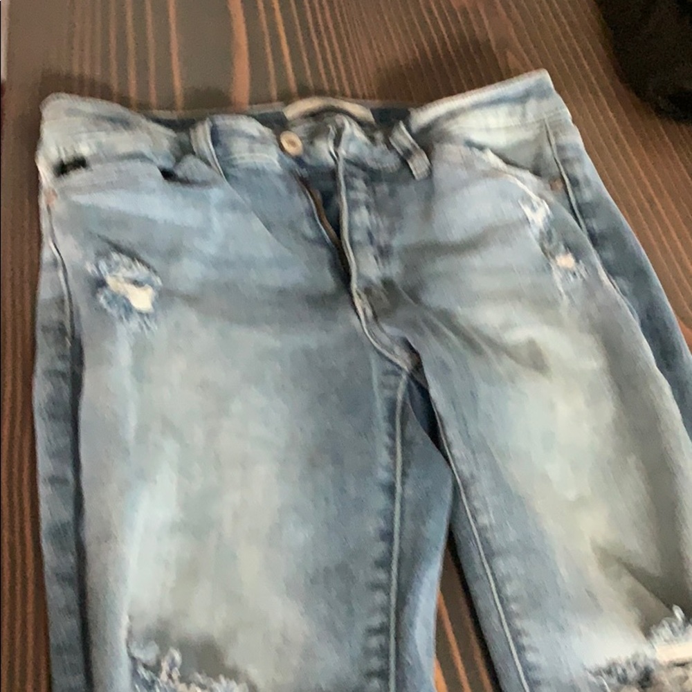 Kancan  skinny distressed jeans